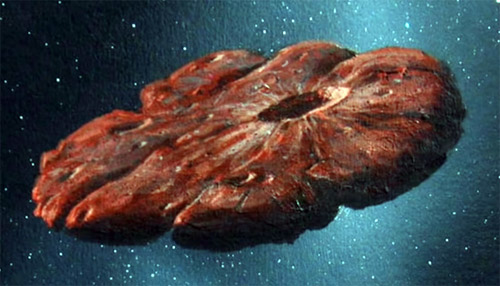 Πιθανό σχήμα του Oumuamua: "τηγανίτα"