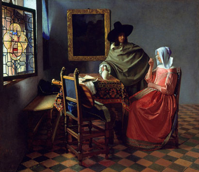 Jan Vermeer, το ποτήρι του κρασιού